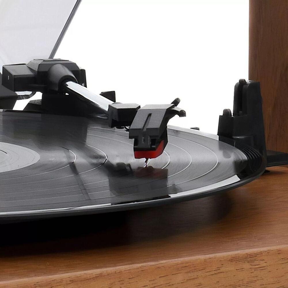 Victrola The Kingfield Record Player Bluetooth Shelf System w Bookshelf Speakers - Picture 2 of 10